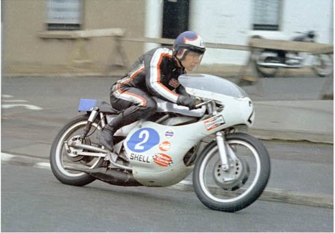 bgmotogp's tweet image. #OnThisDay in 1971 in the Isle of Man Junior TT #350cc race Tony Jefferies took his, and Yamsel's only GP victory.