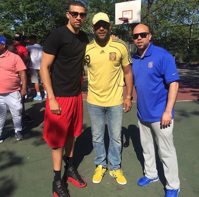 WHIBBALL's tweet photo. Earlier today #WHIbball commissioner and Former NBA player Francisco Garcia! #NYCbasketball #NBA https://t.co/kmHhXlZSEq