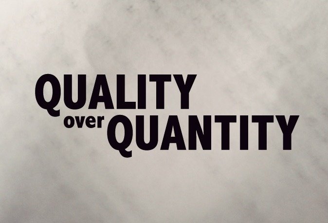 ThinkBonsai's tweet image. #Quality will always supersede quantity. A home run is much better than two doubles. #SteveJobs #quote