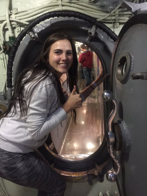 Took a tour on the ships today! 🚢🛳 https://t.co/H1tt8gLrDH<a href="/tag/muah"class="tags"><span>#muah</span></a>