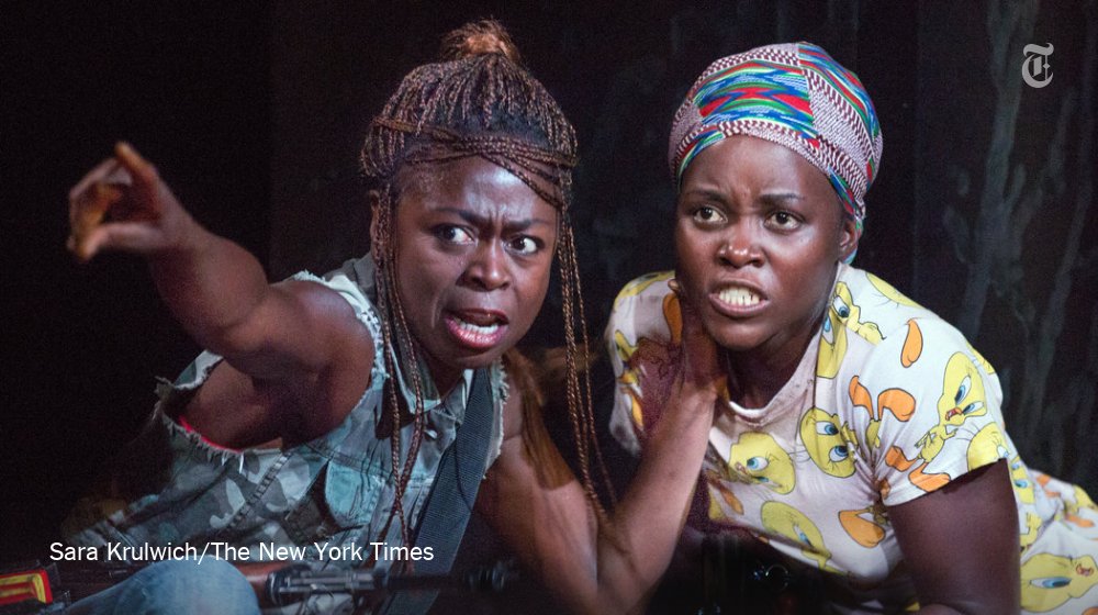 nytimestheater's tweet image. The Tony for best costume design of a play goes to Clint Ramos of "Eclipsed" nyti.ms/25W2Zum #TonyAwards