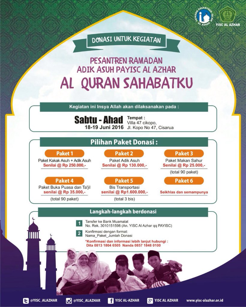 yisc_alazhar's tweet photo. #YISCAlazhar #BidangPAYISC #PesantrenPAYISC #2016 https://t.co/nIs2KGCv1Y