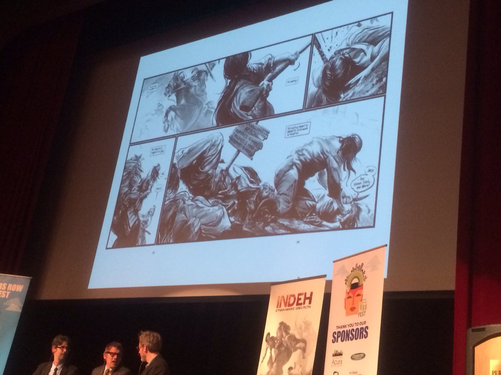 LRosari's tweet photo. A beautiful experience words and drawing relationship. #prlf16 @LatinoTimes #INDEPH #hawke https://t.co/Yq3wqs4TLq