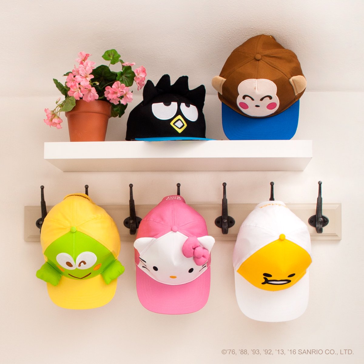 sanrio's tweet photo. Keep cool under the sun with #Sanrio hats that capture your character! Find them here: https://t.co/Z99pMdQcu5 https://t.co/ZIoLSztuUg