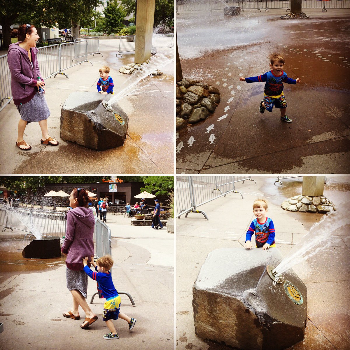 JosieHollenback's tweet image. Sunday in the park with Alex.
And Molly too.
