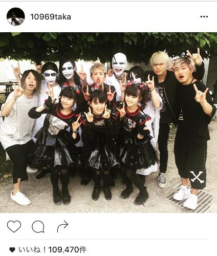 T Siteニュース ワンオクtaka Babymetalは まじ可愛いらしい Yoshiki Lady S Xプロジェクト始動ほか Babymetalの使徒