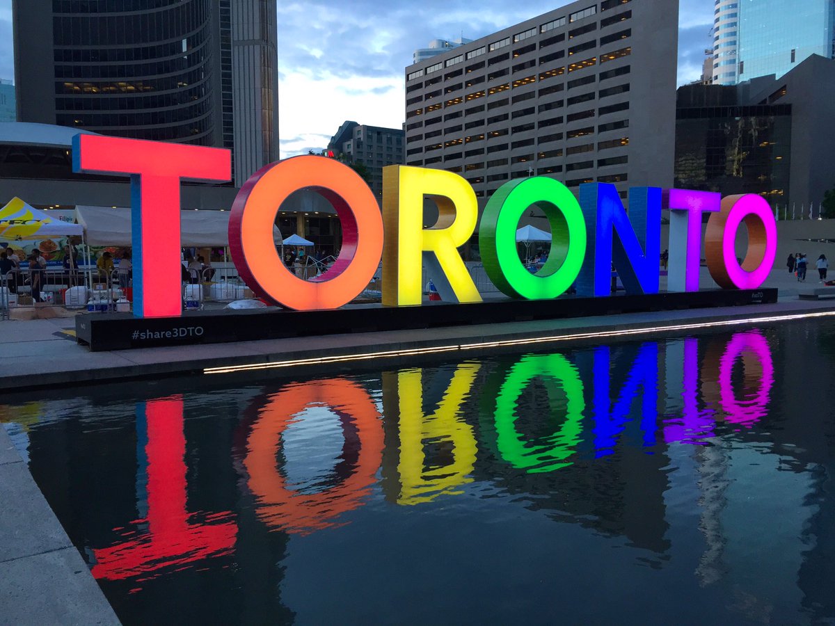 Toronto stands with #Orlando.