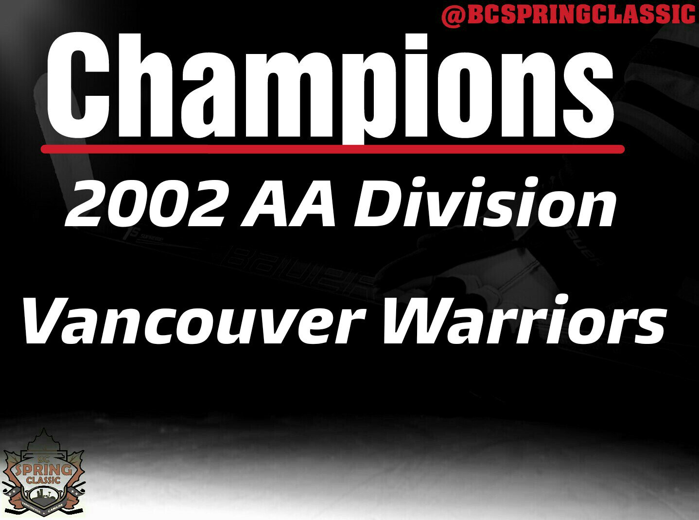 BC SPRING CLASSIC on Twitter: "The 2002 Vancouver Warriors win the 2002