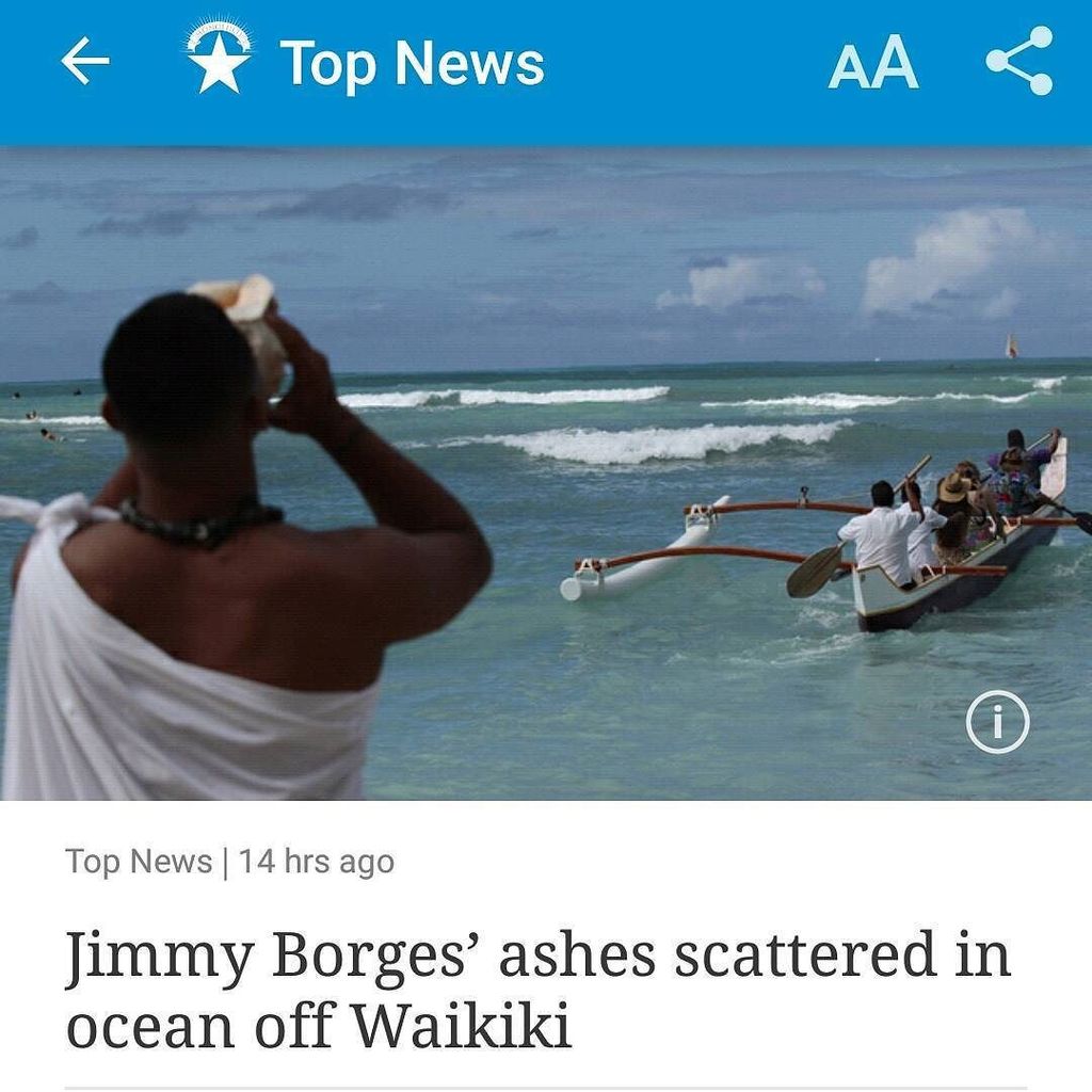 Aloha Jimmy Borges <a href="/wbshawaii/">Waikiki Beach Services</a> ift.tt/1PnrAPd