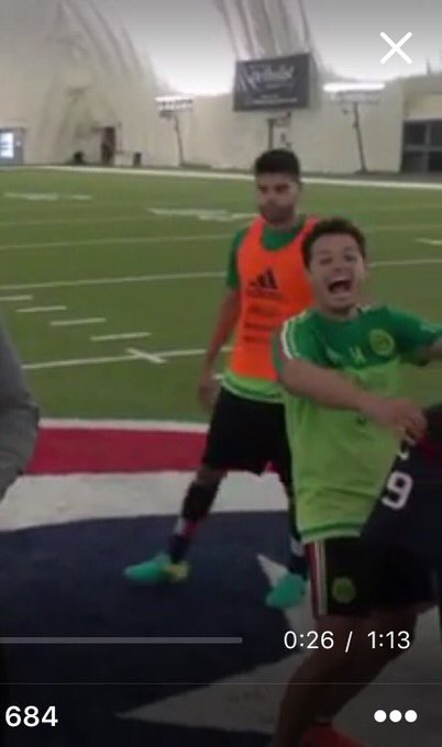 Chicharito Completely Fanboyed When He Met Jj Watt