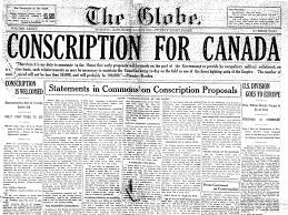 yo_canadian's tweet photo. P.1 #WakeUpCanada back for a limited and forced time conscription! https://t.co/WP85tpIByk