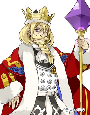 富士見ドラゴンブック編集部 片道勇者trpg 発売まであと6日 本日より公式npcイラストを紹介しつつカウントダウンを実施します 初日は 冒険が始まる城の主 ヴィクター王 魔王討伐を依頼されるだけでなく 旅の途中で出会うこともあるかも