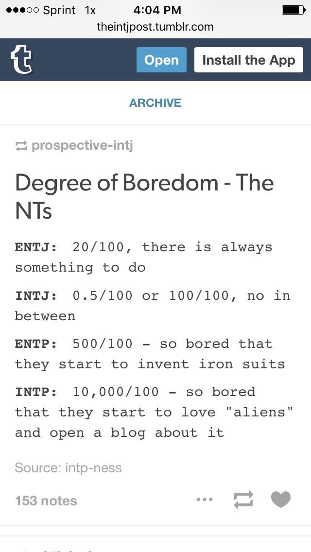 Mbti Enthusiast Nt Degree Of Boredom Mbti Entj Intj Entp Intp T Co Y1skfgfe4g Twitter Mbti Enthusiast Nt Degree Of Boredom Mbti Entj Intj Entp Intp T Co Y1skfgfe4g Twitter