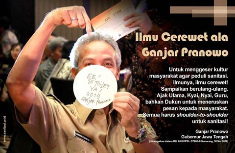 pokjaAMPL's tweet image. "Ilmunya satu, ilmu cerewet. PHBS harus disampaikan terus ke masyarakat." @ganjarpranowo @George_Sicillia