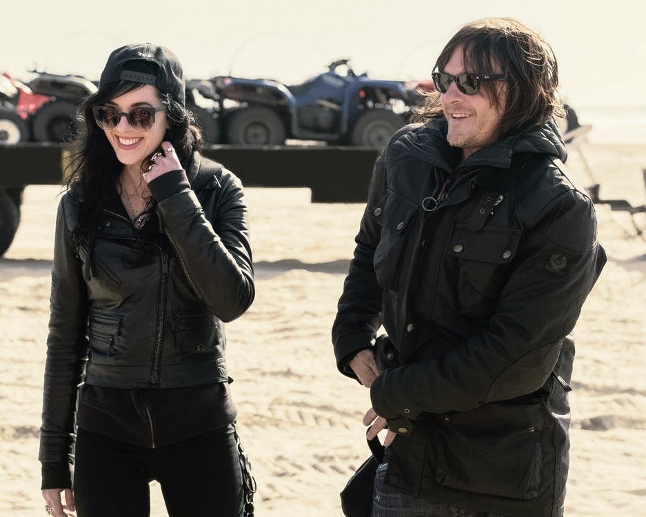 The Walking Dead HQ on Twitter "Imogen Lehtonen and Norman Reedus in