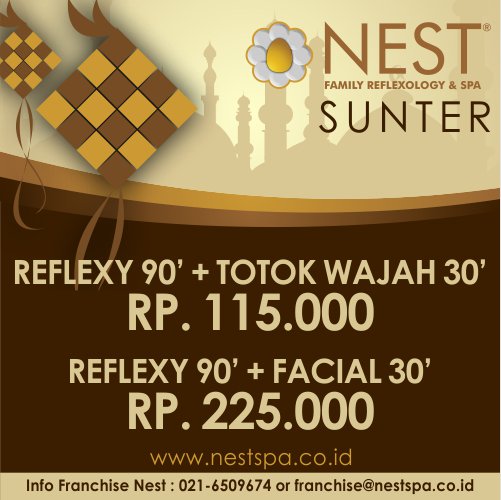 NEST Reflexology&Spa on Twitter "Our June Promo at NEST Sunternestspa