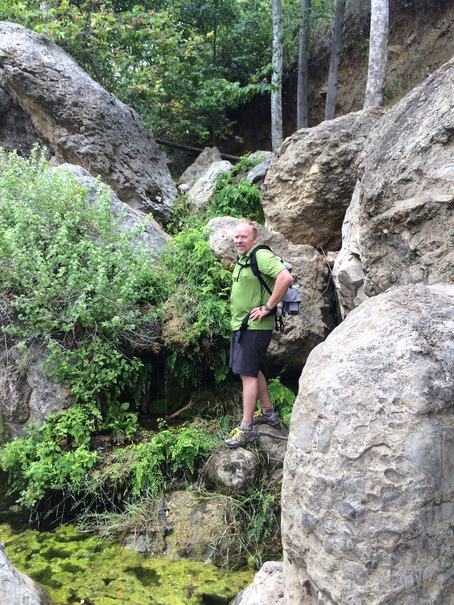 clcski1's tweet photo. Amazing hike well above Solstice Falls. With my favorite companion Kirsten! https://t.co/vxnyHfMQ1r