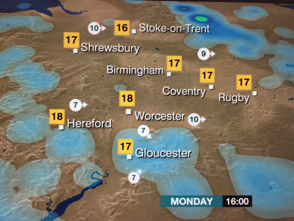 CharlieSlater15's tweet image. Not a good start to the week in the West Midlands with rain on and off throughout the day and a warning in place...