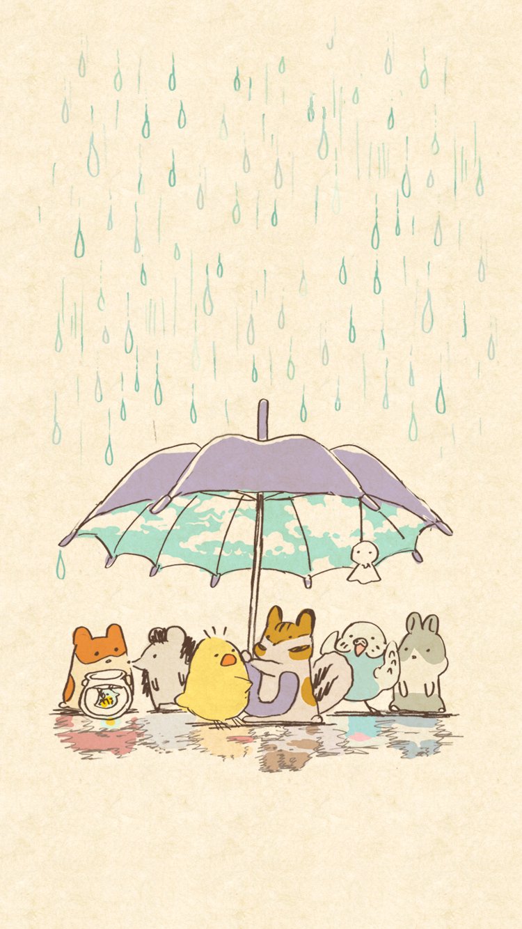 季節のどうぶつさん待ち受け Twitter