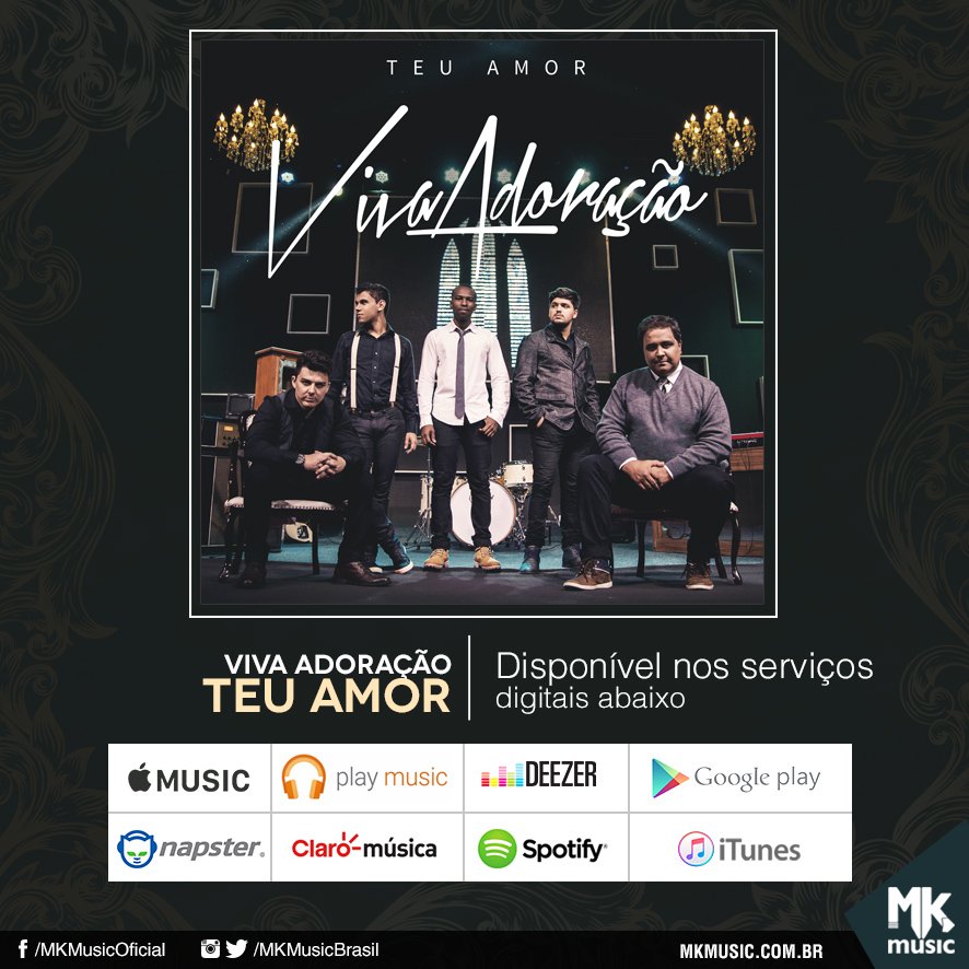 MKShopping's tweet photo. Baixe ou ouça o álbum do @VAdoracao , Teu Amor, acessando nossa #VitrineDigital 👉 https://t.co/UH099Nm9HM https://t.co/9xODZrmDlo
