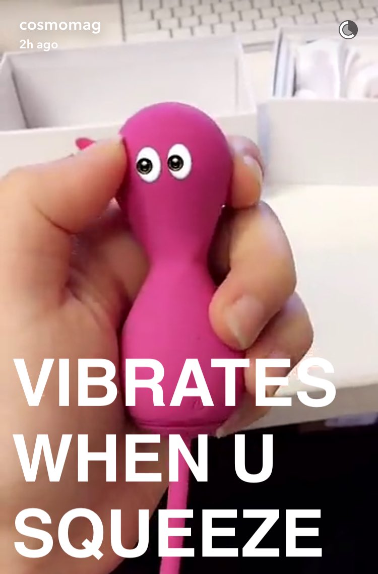 Hey <a href="/carinahsieh/">carina hsieh</a> ! <a href="/OhMiBod/">OhMiBod</a> founder here. Loved your <a href="/Cosmopolitan/">Cosmopolitan</a> Snapchat story! #KrushingIt #LovedTheGooglyEyes