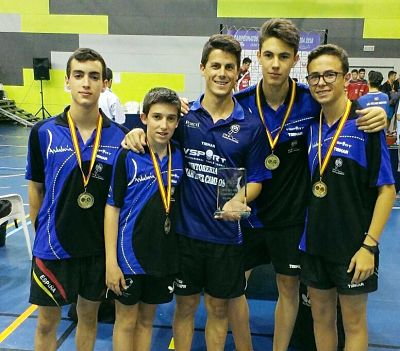 granadaenjuego's tweet photo. El @tmciudadgranada  consigue el título de Campeón de España en infantiles
https://t.co/fAbE5PP1wq https://t.co/bW3XTLcALC