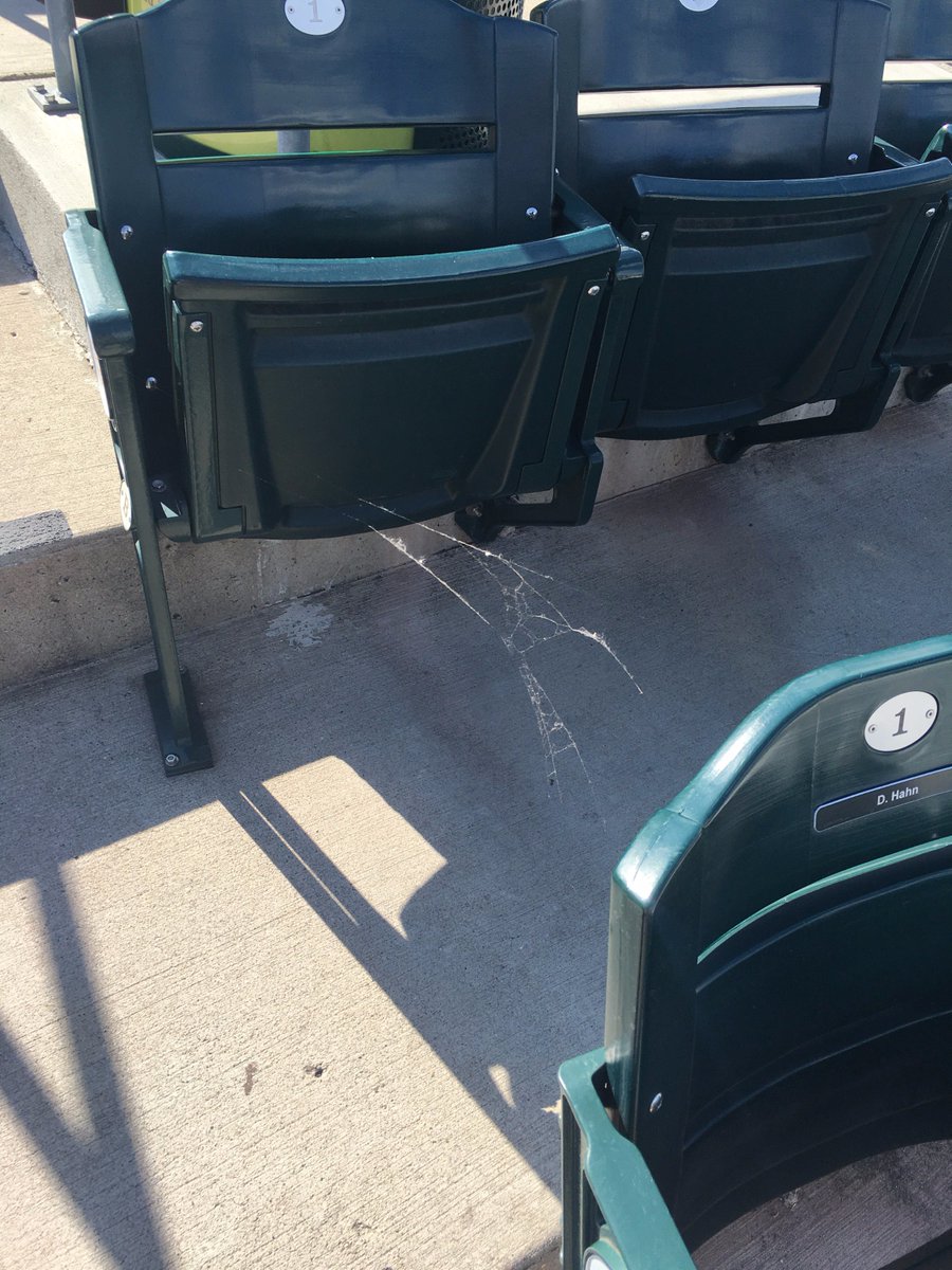 FeRROUS_26's tweet photo. There are cobwebs in section 120. Pigs have been away long enough. Time for a home game! #BaconUSA https://t.co/u0NOVAEVro