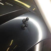 ProPushEurope's tweet image. Montant de Citroën C3 grêlé avant/après