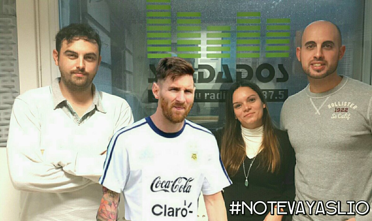 SoldadosFm's tweet photo. Empezó "Vos, en off", con @rg_iser y la vuelta de nuestra #Messi @mgaflora. ¡Sumate a FM 87.5! https://t.co/UC1JXraw5Z