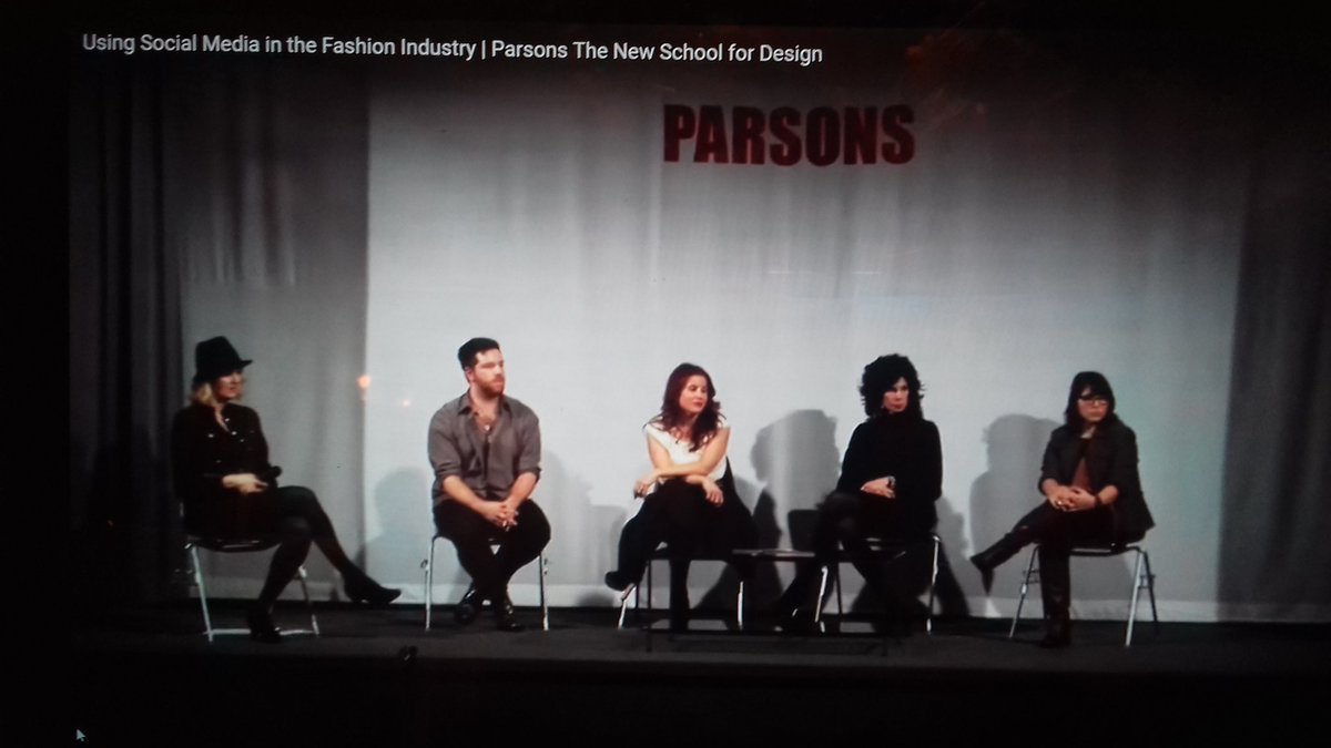 macalgorta's tweet photo. "Its not about quantity followers, its about quality, who they are" @parsonsfashion #learnfromthebest https://t.co/5SRa9QFjNQ