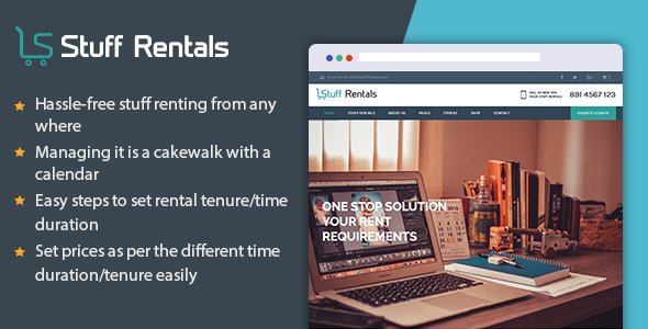 Nulled_Warez's tweet photo. Stuff #Rentals - #Rent Out anything - #Booking #Ecommerce #Rental #Theemon https://t.co/ehEkMeAmXQ https://t.co/fbbiyZeQRN