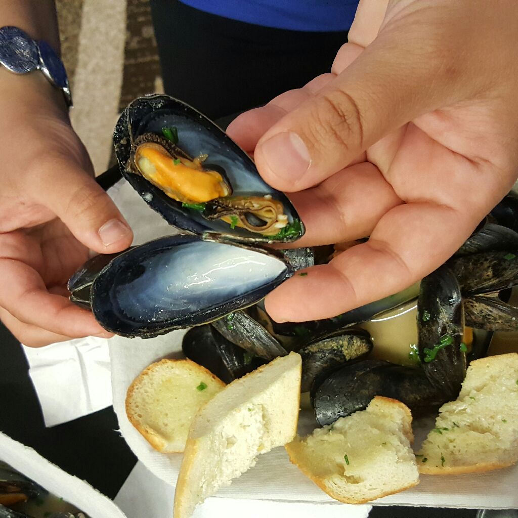 MistyCMissy's tweet photo. #rude #mussels #onlyinpei what happens in #pei stays in #pei #loveshell #caem16 #globalconventionservices #bestbooth https://t.co/9SBGYog3n5