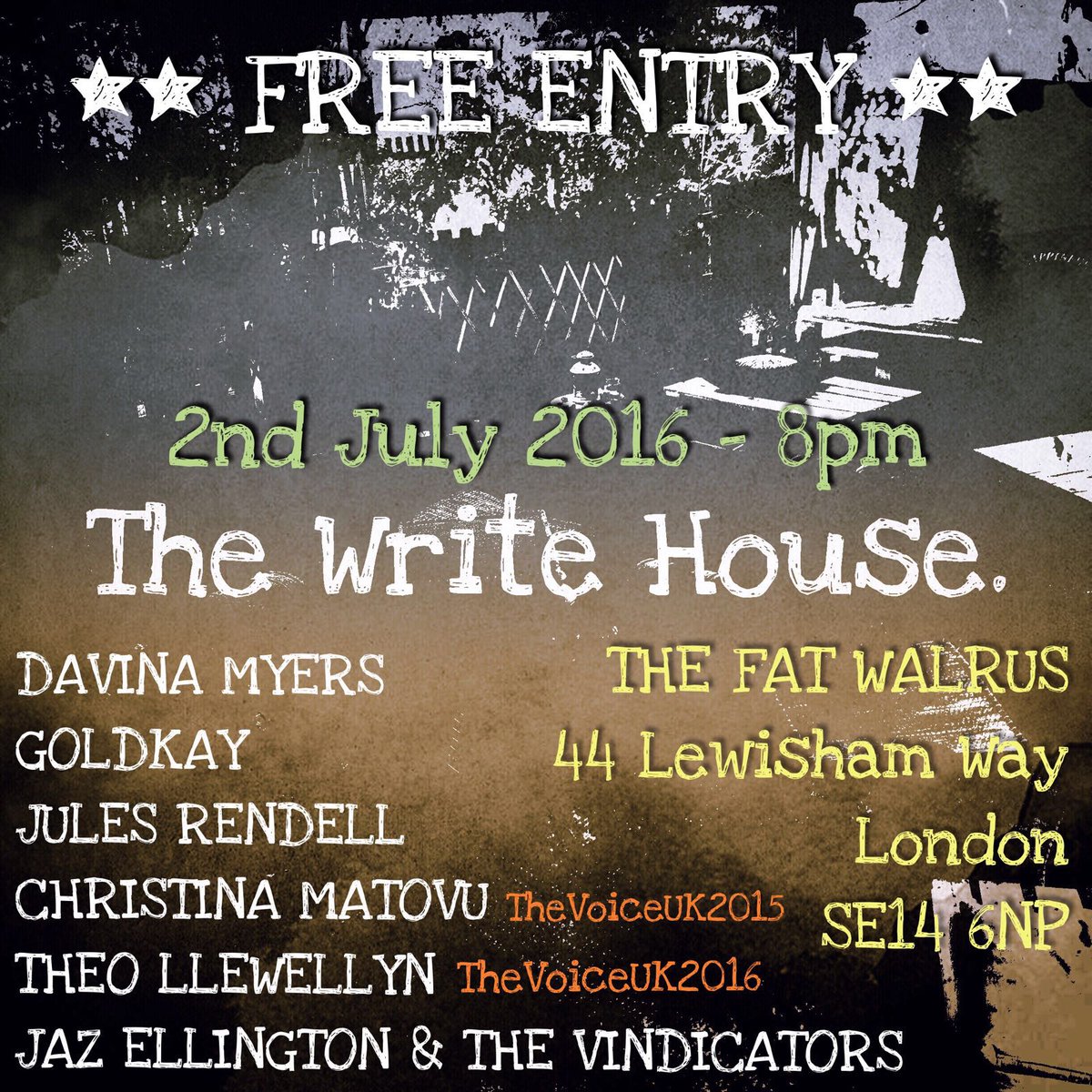 Music...live...new...soulful...The Write House 2nd July 2016! #thewritehouse #goodmusic #openmic