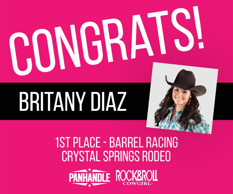 Congrats <a href="/britanyjdiaz/">Britany Diaz</a>!