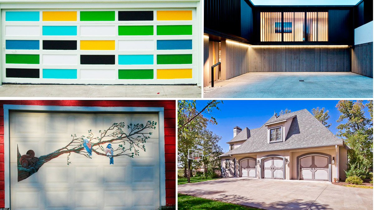 GarageDoors4You's tweet photo. #garagedoors can be colourful too https://t.co/x1mx9Bf1w6 https://t.co/jShk3FUlCq