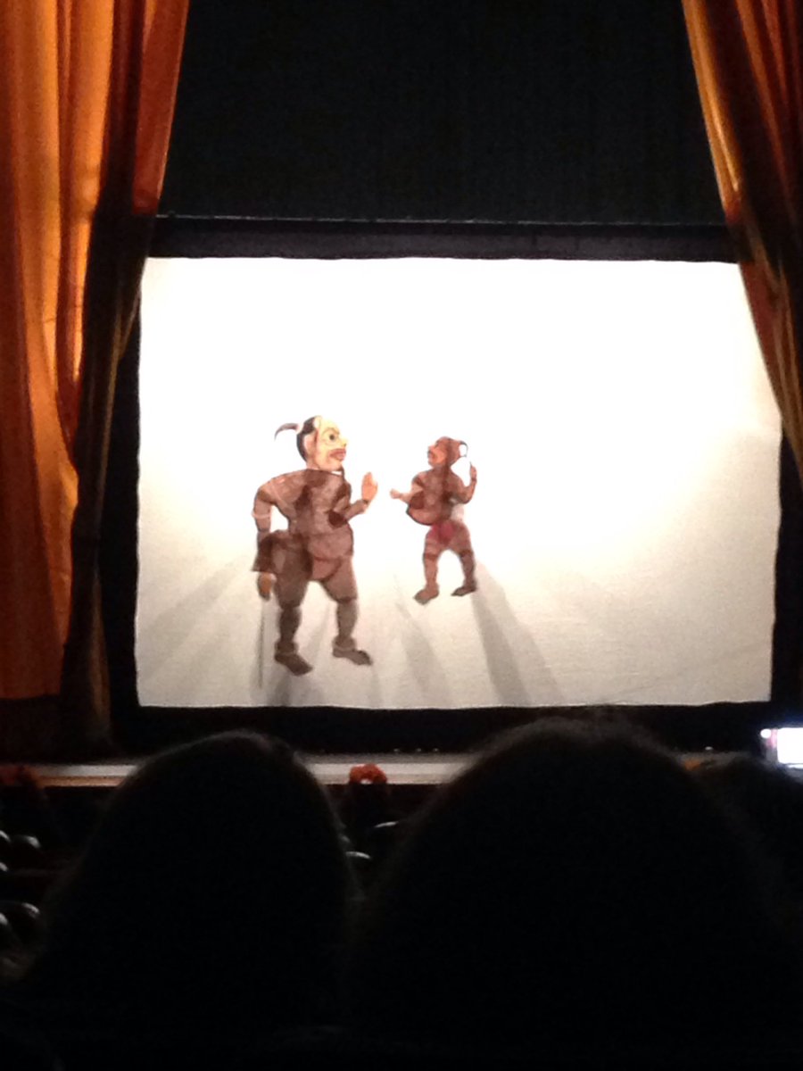 alucchesi's tweet photo. Closing the inauguration of #IOHA2016 - amazing performance with leather puppets by Shinde family #heardatIOHA 👏🏼 https://t.co/1KI6Xf5vco