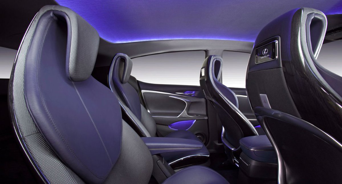 Lexus's tweet photo. Take a close look at this interior shot and tell us if you can identify this #conceptcar. #LexusTrivia https://t.co/0FUkWzA3J6