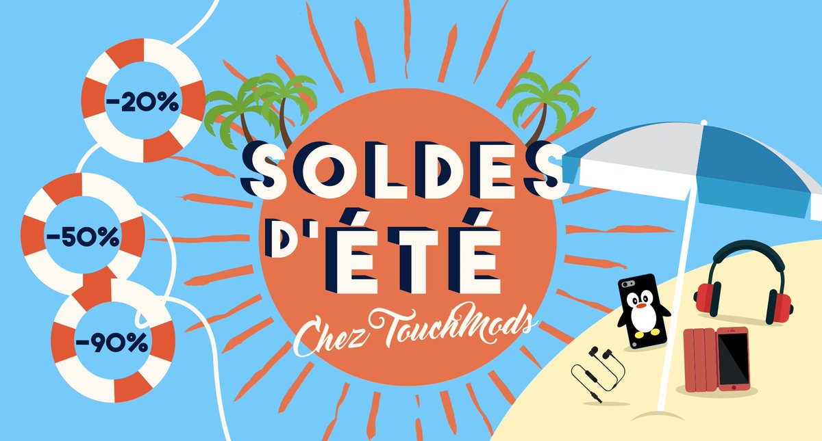 TouchMods's tweet image. Les soldes sont sur @TouchMods !! N'attendez plus -&amp;gt; touchmods.fr/destockage #smartphone #iphone #apple #hightech