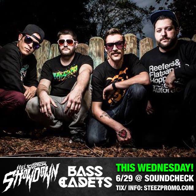 SteezPromo's tweet photo. @HeliShowDown &amp; @TheBassCadets take on @soundcheckdc  this Wednesday! 
🎟🔊➡️ https://t.co/9yANPIDr0x https://t.co/kgA4eGXrjF