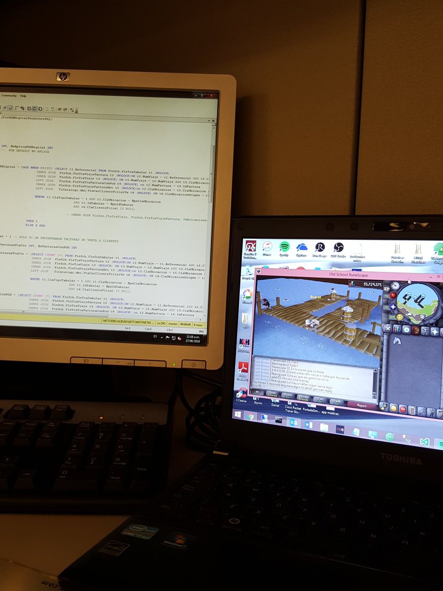 SoviRL_OSRS's tweet photo. Uno no se puede dar el lujo de dejar de entrenar jajajaja #NoXpWaste #OSRS #SoviRL ✌😂✌ https://t.co/TMfpbcSxmD
