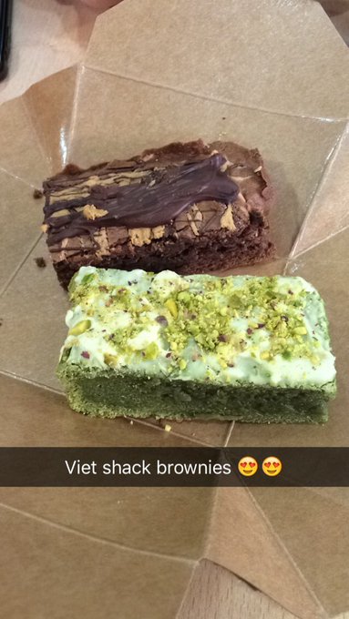 Finally got down to @vietshack in time for brownies today so we had to get both 😍🙌🏼 green tea was my<a class="tags" target="_blank" title="On Twitter" href="/?out=eyJ0eXAiOiJKV1QiLCJhbGciOiJIUzUxMiJ9.eyJpYXQiOjE3MjA1MTQ4MzcsImlzcyI6InR3cG9ybnN0YXJzLmNvbSIsIm5iZiI6MTcyMDUxNDgzNywiZXhwIjoxNzUyMDUwODM3LCJyZWRpcmVjdF91cmwiOiJodHRwczovL3R3aXR0ZXIuY29tL3ZpZXRzaGFjayJ9.kUX2LdnIlSP3H3ofN9-wqnMa0HgsSOznqTl0c_qasvdkZNlPbSCYjUqIxBmwEIHPircYsIlUiUjPLU8m9NTlig">@vietshack</a><a href="/tag/vegan"class="tags"><span>#vegan</span></a><a href="/tag/healthybaking"class="tags"><span>#healthybaking</span></a>