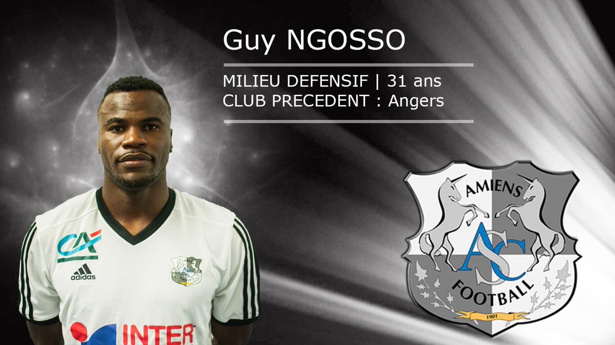 Amiens Sc Guy Ngosso A Signe Deux Ans A L Amiens Sc En Provenance Du Sco D Angers Bienvenue A Lui Ligue2 Amienssc