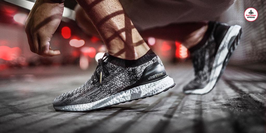 adidas uncaged on feet