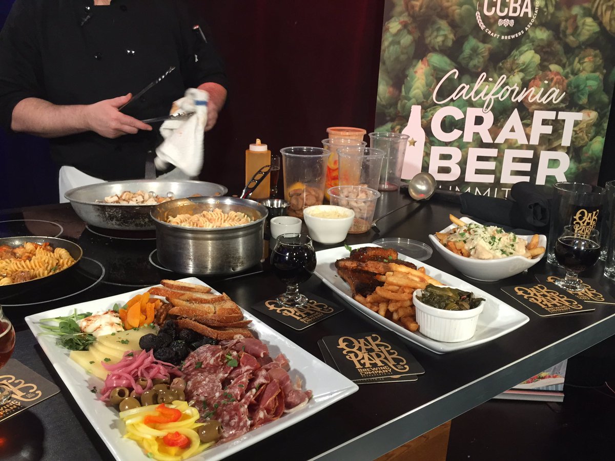 Hanging out with <a href="/OakParkBrewCo/">Oak Park Brewing Co.</a> at <a href="/FOX40/">FOX40 News</a> talking about the #CABeerSummit. Tickets on sale cacraftbeersummit.com