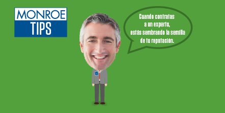 MonroeCGMexico's tweet photo. Cada que contratas un experto, tu reputación crece. https://t.co/EvqPITWX91 #ExpertosEncontrandoExpertos https://t.co/nkahDcRJKi