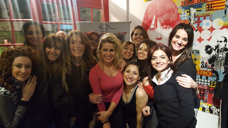13mujeres's tweet photo. @pata_villanueva vino a disfrutar de 13 MUJERES NO ES MALA SUERTE. Gracias totales Pata!! https://t.co/lrWQ4xwXpS