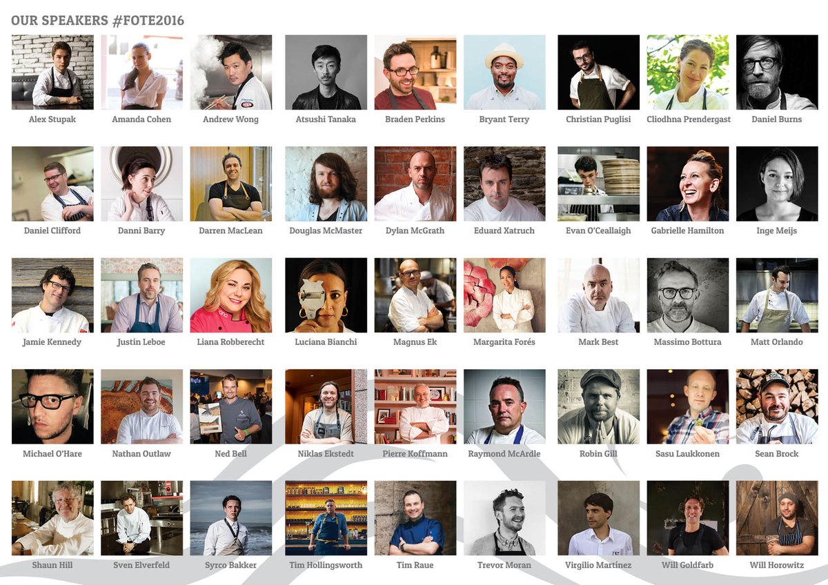 mistereatgalway's tweet photo. The line up for this yearโs @FoodOnTheEdge #fote2016 https://t.co/vP1zJvZVdF