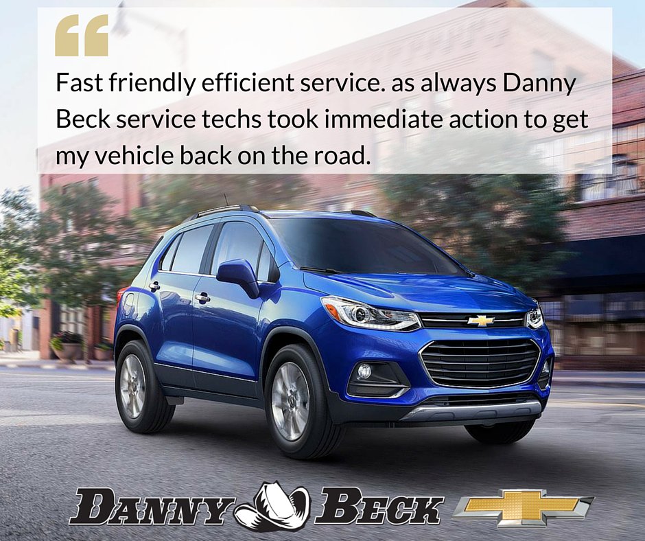 DannyBeckChevy's tweet image. We love hearing back from our customers! #dannybeck #chevy
