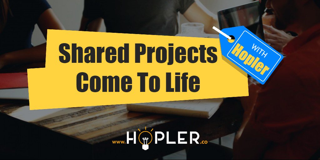 HoplerOfficial's tweet photo. Shared projects come to life #WhatIBelieveIn5Words https://t.co/syhsVHzuaX