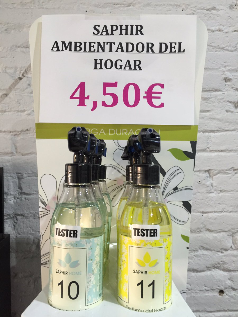 VBPerfums's tweet photo. Ambientador para tu hogar de marca @saphirparfums en todas nuestras tiendas. Calidad al mejor precio! #santboi https://t.co/WajpFwGr15